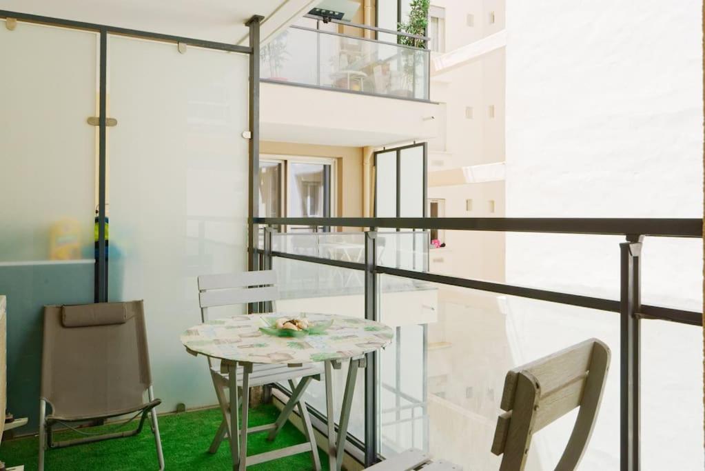 Super T2 Climatise Avec Balcon A Pied Plage Catalan Marseille Eksteriør bilde